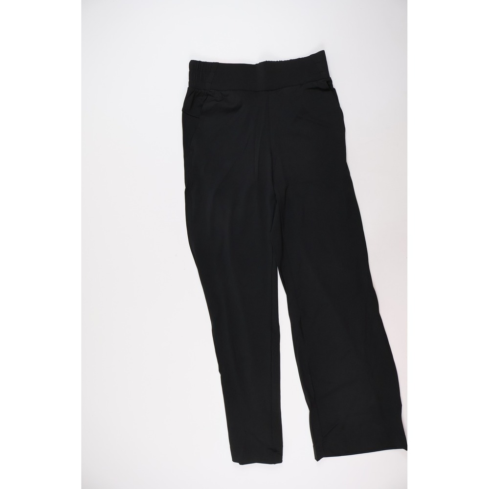 Member's Mark Travel Wide Leg Pant Black Solid XS NWT